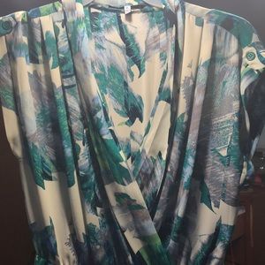 Spring Dress! Green, black, blue, cream!